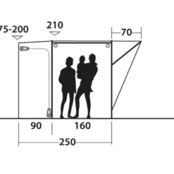 Outwell Newburg 160 Poled Drive Away Awning 18 Outwell Newburg 160 Poled Drive Away Awning -Pieces Cycliste Magasin 111101 newburg 160 drawing other5