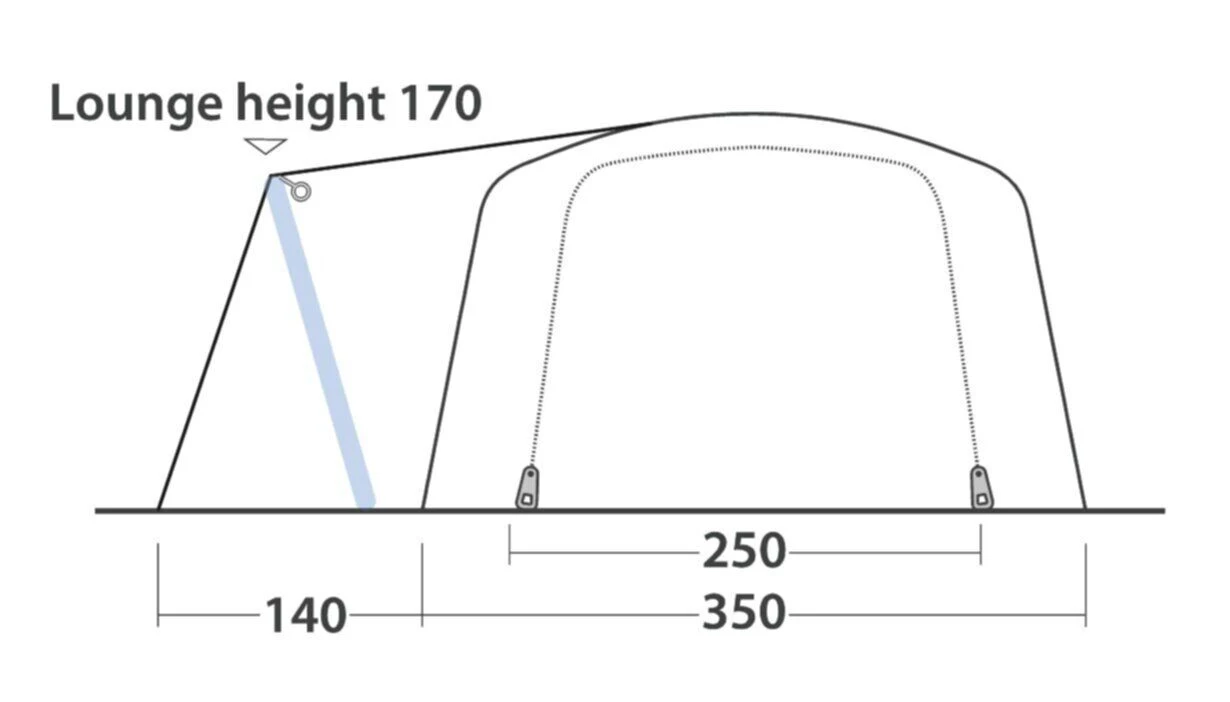 Outwell Mountain Lake 5ATC Tent (2022) 7 Outwell Mountain Lake 5ATC Tent (2022) – Image 5