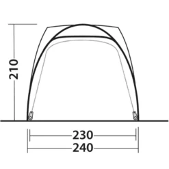 Outwell Beachcrest Drive Away Awning -Pieces Cycliste Magasin 111238 beachcrest drawing other5