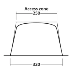Outwell Touring Canopy Poled 12 Outwell Touring Canopy Poled -Pieces Cycliste Magasin 111252 touring canopy drawing other5