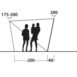 Outwell Touring Shelter 12 Outwell Touring Shelter -Pieces Cycliste Magasin 111254 touring shelter drawing other4