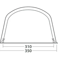 Outwell Springville 5SA Tent (2023) -Pieces Cycliste Magasin 111276 springville 5sa drawing other5