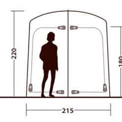 Outwell Seahaven Station Double 17 Outwell Seahaven Station Double -Pieces Cycliste Magasin 111288 outwell seahaven comfort station double drawing other4