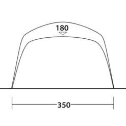 Outwell Lounge Tent Connector L (2023) -Pieces Cycliste Magasin 111341 lounge tent connector l drawing other5