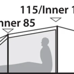 Robens Voyager 3EX Tent (2022) -Pieces Cycliste Magasin 130264 voyager 3ex drawing other4