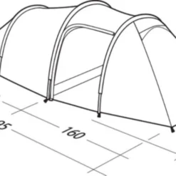 Robens Voyager 3EX Tent (2022) -Pieces Cycliste Magasin 130264 voyager 3ex drawing perspective2