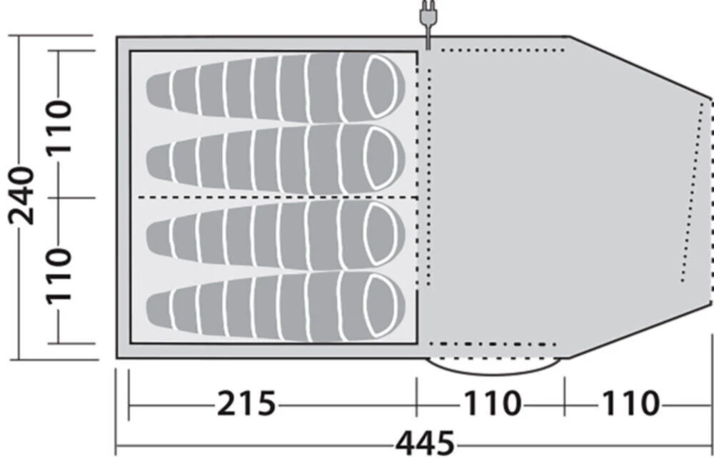 Robens Double Dreamer 4 Tent (2023) 5 Robens Double Dreamer 4 Tent (2023) – Image 3