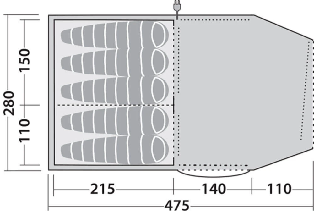 Robens Double Dreamer 5 Tent (2023) 5 Robens Double Dreamer 5 Tent (2023) – Image 3