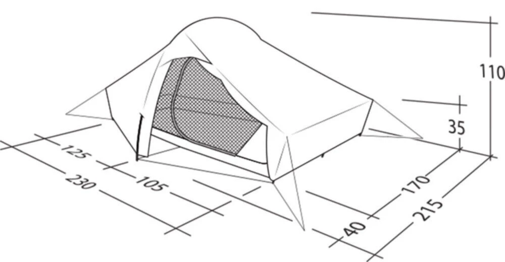 Robens Chaser 3XE Tent (2022) 9 Robens Chaser 3XE Tent (2022) – Image 7