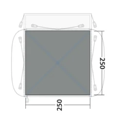 Outwell Milestone / Dash Flat Woven Carpet 7 Outwell Milestone / Dash Flat Woven Carpet -Pieces Cycliste Magasin 170811 flat woven carpet milestone bremburg drawing floorplan2