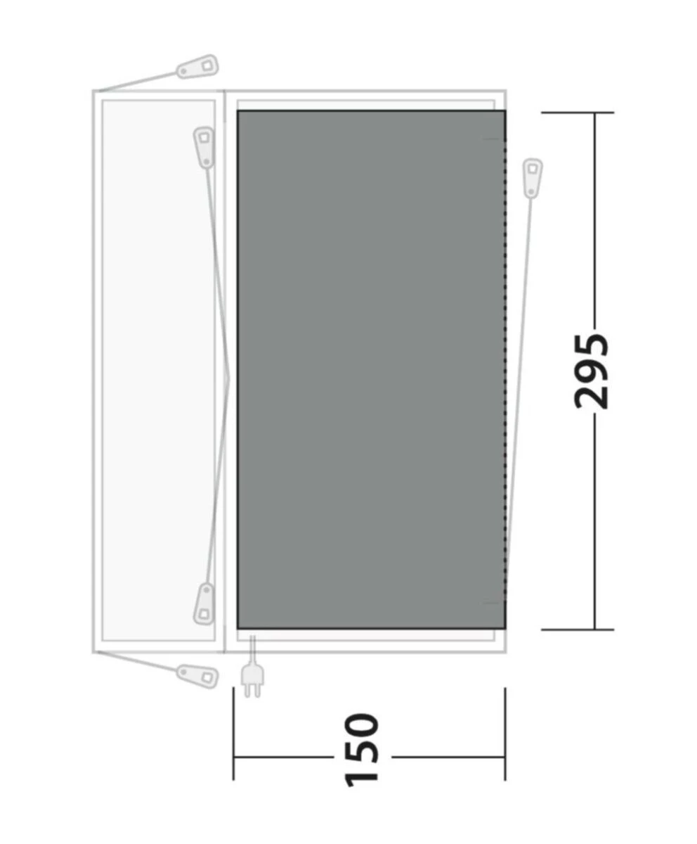 Outwell Lakecrest Flat Woven Carpet 4 Outwell Lakecrest Flat Woven Carpet – Image 2