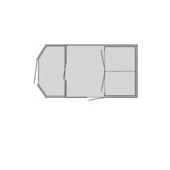 Easy Camp Palmdale 600 Lux Footprint -Pieces Cycliste Magasin 180100 footprint palmdale 600 lux drawing floorplan2