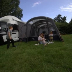 Vango Airbeam Vango Galli III Air Tall Awning (2022) -Pieces Cycliste Magasin 2020 vango lifestyle awning galli 08