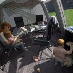 Vango Airbeam Vango Galli III Low Airaway Awning (2022) -Pieces Cycliste Magasin 2020 vango lifestyle awning galli 10