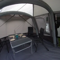 Vango Airbeam Vango Galli III Air Tall Awning (2022) -Pieces Cycliste Magasin 2020 vango lifestyle awning galli 12
