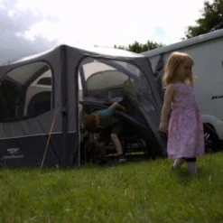 Vango Airbeam Vango Airhub Hexaway II Low Awning (2022) 13 Vango Airbeam Vango Airhub Hexaway II Low Awning (2022) -Pieces Cycliste Magasin 2020 vango lifestyle awning hexaway 03