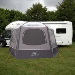 Vango Airbeam Vango Airhub Hexaway II Tall Awning (2022) -Pieces Cycliste Magasin 2020 vango lifestyle awning hexaway 04 1