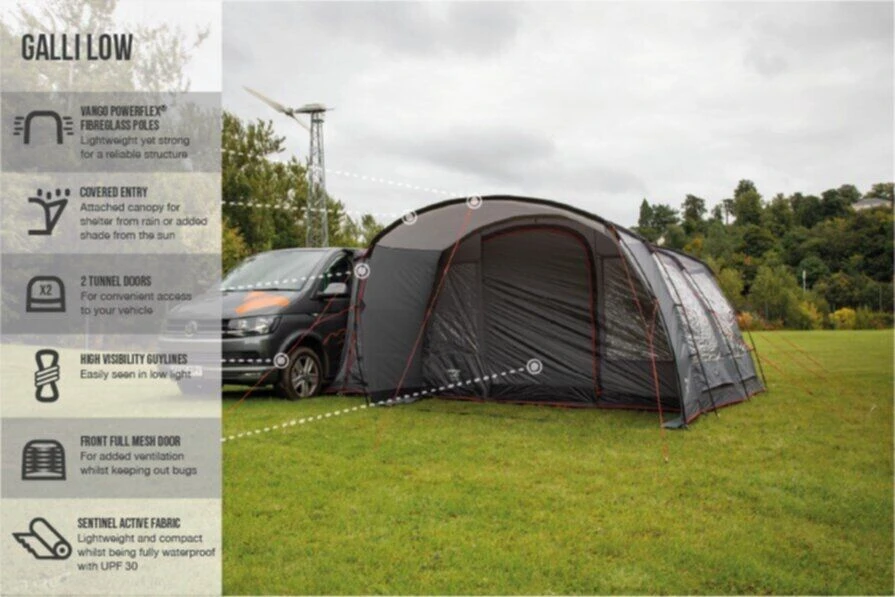 Vango Galli Low Poled Awning (2023) 6 Vango Galli Low Poled Awning (2023) – Image 4