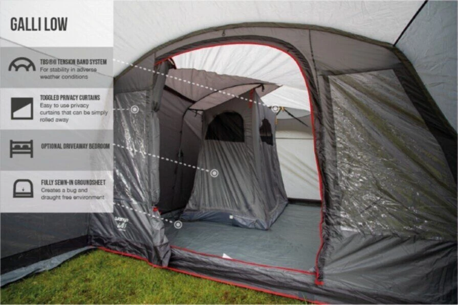 Vango Galli Low Poled Awning (2023) 5 Vango Galli Low Poled Awning (2023) – Image 3