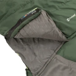 Outwell Contour Lux XL (Green) Sleeping Bag -Pieces Cycliste Magasin 230368 contour lux xl green feature photo10