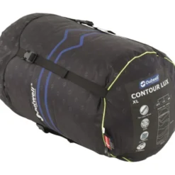 Outwell Contour Lux XL (Green) Sleeping Bag -Pieces Cycliste Magasin 230368 contour lux xl green feature photo11