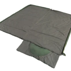 Outwell Contour Lux XL (Green) Sleeping Bag -Pieces Cycliste Magasin 230368 contour lux xl green feature photo2