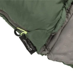 Outwell Contour Lux XL (Green) Sleeping Bag -Pieces Cycliste Magasin 230368 contour lux xl green feature photo8
