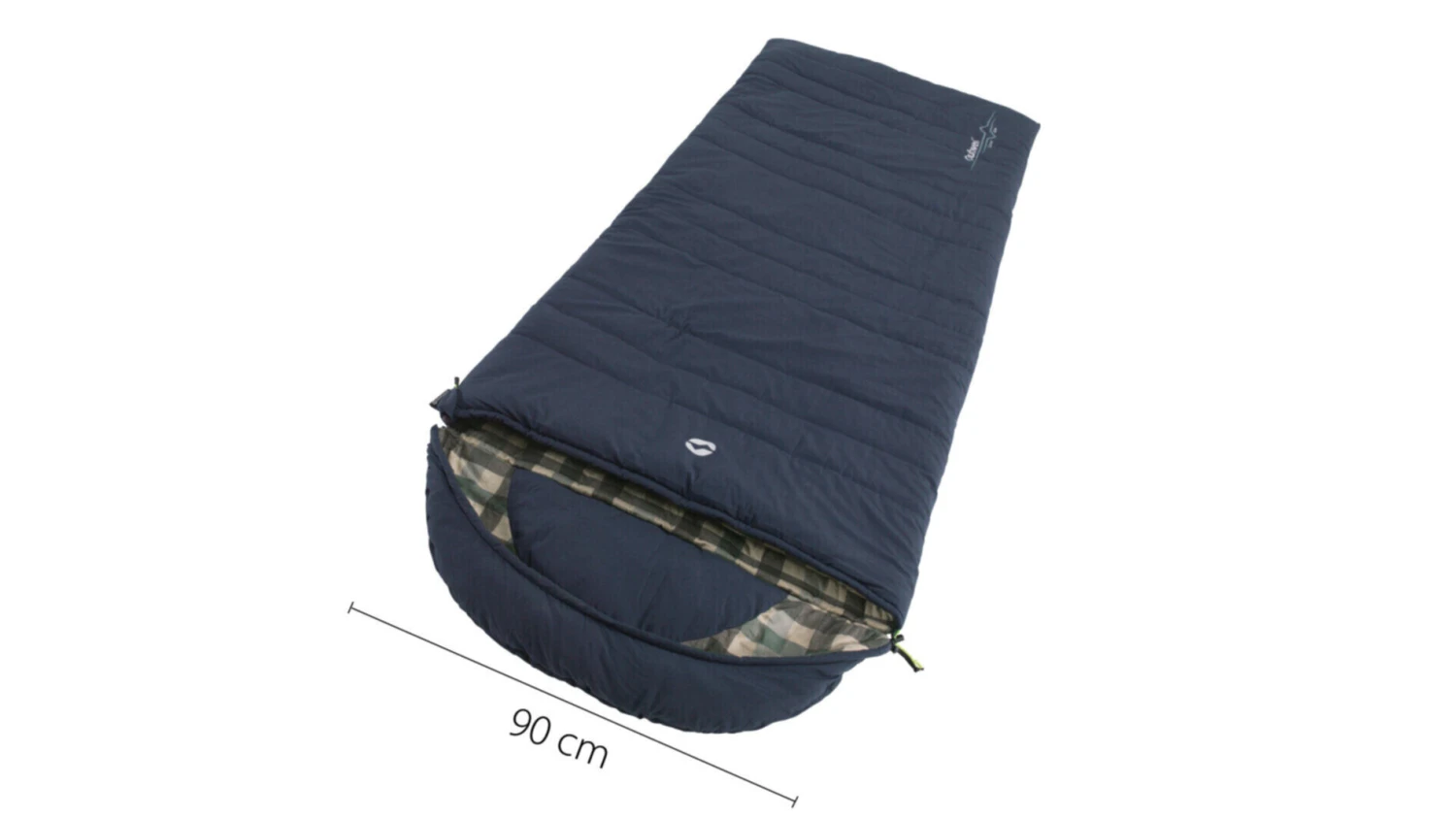 Outwell Camper Lux "L" Sleeping Bag Deep Blue (2023) 3 Outwell Camper Lux "L" Sleeping Bag Deep Blue (2023)