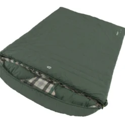 Outwell Camper Lux Double Sleeping Bag - Forest Green (2023)