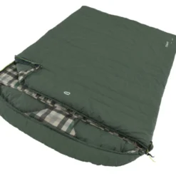 Outwell Camper Lux Double Sleeping Bag - Forest Green (2023) -Pieces Cycliste Magasin 230394 camper lux double main photo1