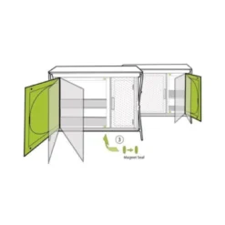 Outwell Bermuda Storage Unit 14 Outwell Bermuda Storage Unit -Pieces Cycliste Magasin 530078 bermuda feature photo 5