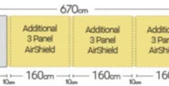 Quest Falcon Airshield 160 - 1 Panel Extension (2022) 21 Quest Falcon Airshield 160 - 1 Panel Extension (2022) -Pieces Cycliste Magasin a1039 7 midsize