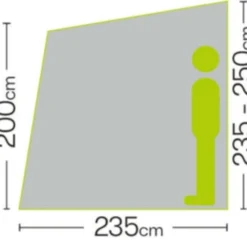 Quest Falcon 220 Poled Porch Caravan Awning (2022) 16 Quest Falcon 220 Poled Porch Caravan Awning (2022) -Pieces Cycliste Magasin a3500 6 midsize