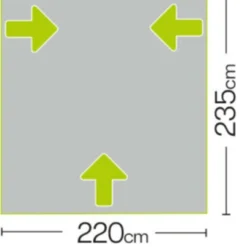 Quest Falcon 220 Poled Porch Caravan Awning (2022) 17 Quest Falcon 220 Poled Porch Caravan Awning (2022) -Pieces Cycliste Magasin a3500 7 midsize