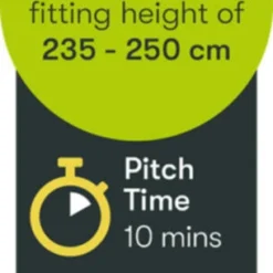 Quest Falcon 260 Poled Porch Caravan Awning (2022) -Pieces Cycliste Magasin a3501 9 midsize