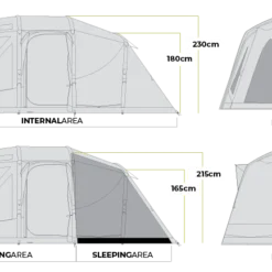Zempire Aero TL Pro TC Tent (2022) -Pieces Cycliste Magasin aero tl pro profiles