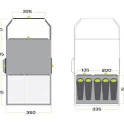 Zempire Aero TL Pro TC Tent (2022) -Pieces Cycliste Magasin aero tl polycotton floor plan