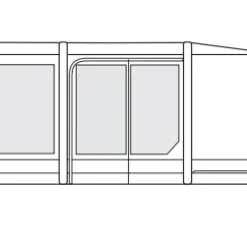 Outdoor Revolution Airedale 5.0s Tent (2022) 16 Outdoor Revolution Airedale 5.0s Tent (2022) -Pieces Cycliste Magasin airedale 5s 3