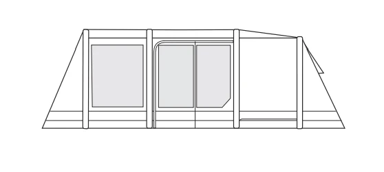 Outdoor Revolution Airedale 5.0s Tent (2022) 7 Outdoor Revolution Airedale 5.0s Tent (2022) – Image 5