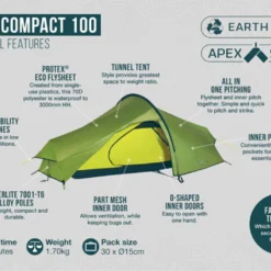 Vango Apex Compact 300 (2023) -Pieces Cycliste Magasin apex compact 100 1 1