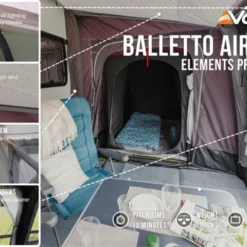 Vango Airbeam Vango Balletto Air 390 Elements ProShield Caravan Awning (2023) 13 Vango Airbeam Vango Balletto Air 390 Elements ProShield Caravan Awning (2023) -Pieces Cycliste Magasin balletto air 390 eps in