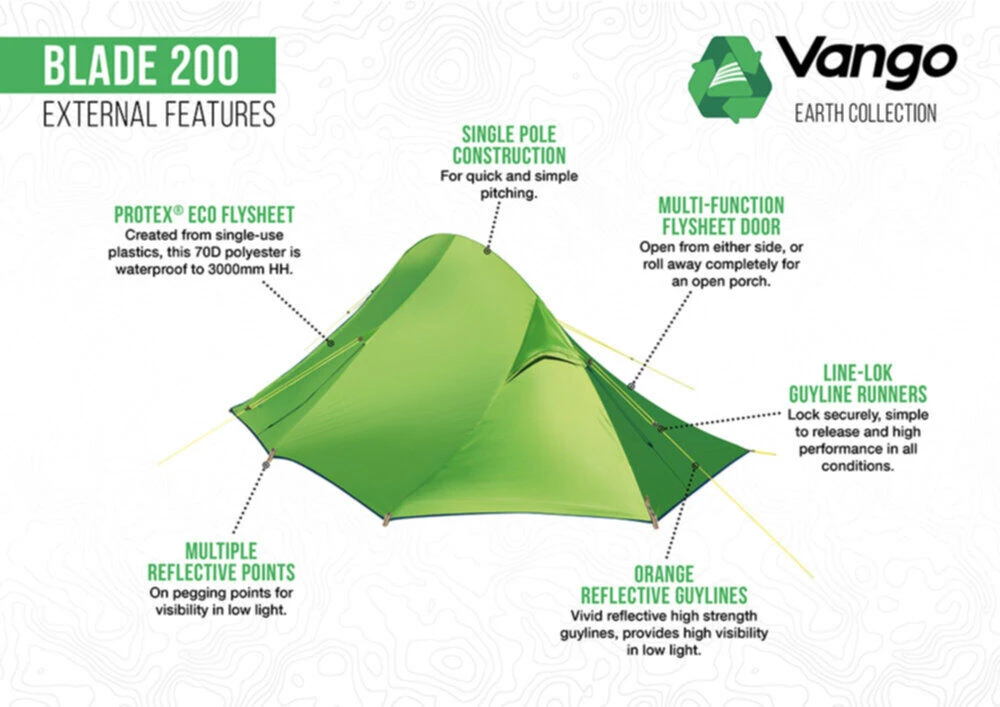Vango Blade 200 Tent (2022) 8 Vango Blade 200 Tent (2022) – Image 6