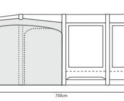 Outdoor Revolution Camp Star 700SE Tent Bundle (2023) 11 Outdoor Revolution Camp Star 700SE Tent Bundle (2023) -Pieces Cycliste Magasin camp star 700 se floor 2