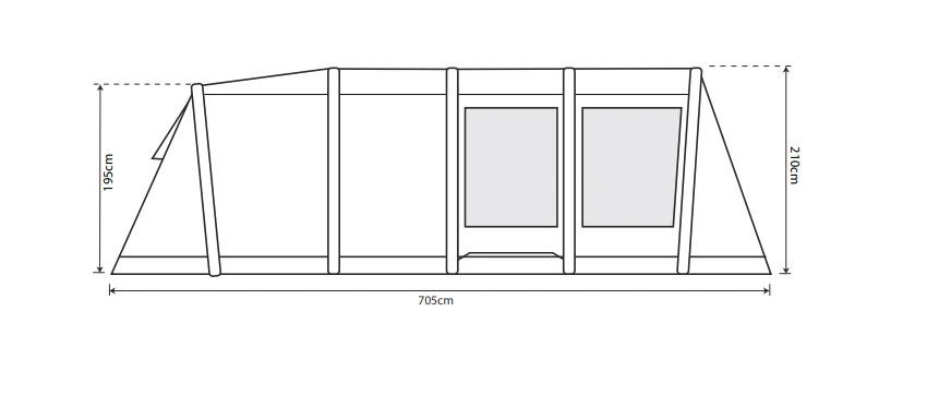 Outdoor Revolution Camp Star 600 Tent Bundle 5 Outdoor Revolution Camp Star 600 Tent Bundle – Image 3