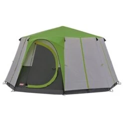 Coleman Cortes Octagon 8 Tent -Pieces Cycliste Magasin cortes octagon in green