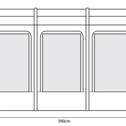 Outdoor Revolution Eden Air 390 Caravan Awning (2022) -Pieces Cycliste Magasin eden air 390 floor