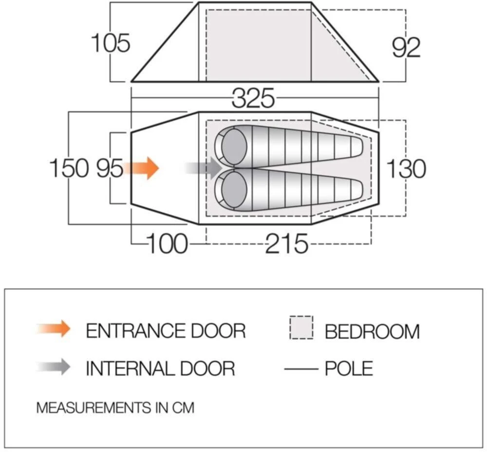 Vango Scafell 200 Tent (2022) 4 Vango Scafell 200 Tent (2022) – Image 2