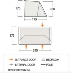 Vango Airbeam Vango Studio Large For Anantara IV (TA010) 15 Vango Airbeam Vango Studio Large For Anantara IV (TA010) -Pieces Cycliste Magasin floorplan studio l 1