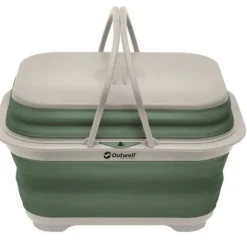 Outwell Collaps Washing Base W/handle & Lid (Shadow Green)
