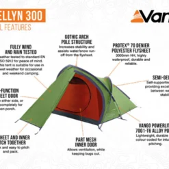 Vango Helvellyn 300 Tent (2022) 13 Vango Helvellyn 300 Tent (2022) -Pieces Cycliste Magasin helvellyn 300